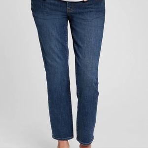 Gap Maternity True Waistband Full Panel Vintage Slim Jeans with Washwell
